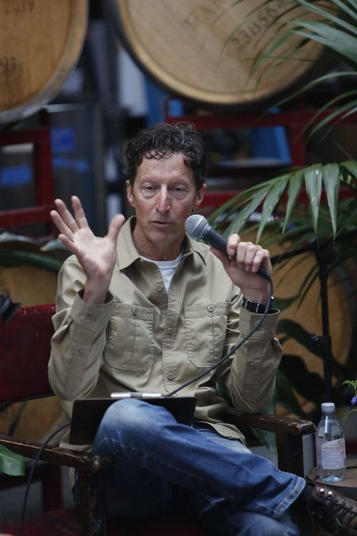 A panelist speaking