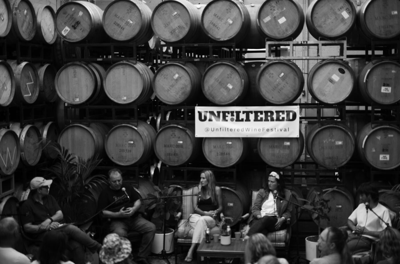 Black and white: the panel audience under the UNFILTERED banner