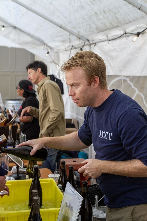 Pouring at the BXT table